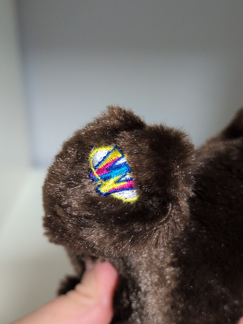 💜2/$20💜 Webkinz Chocolate Lab No Code Collectible Plush GANZ Pup Dog - Picture 7 of 7